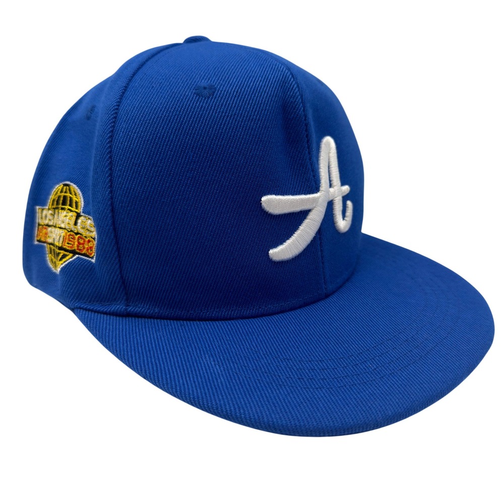 Los Angeles Airsport 1993 Snapback Hat Blue Embroidered A Logo Baseball Cap
